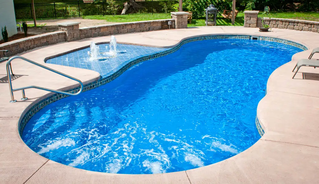 The Riviera backyard swimming pool design by Leisure Pools